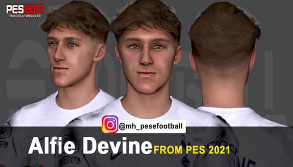PES 2017 Alife Devine Face from PES 2021