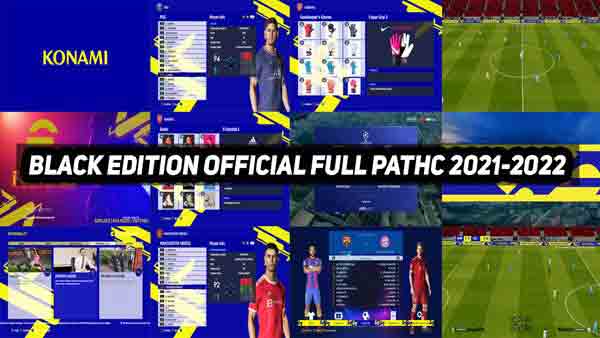 PES 2017 Black Edition Official Full Patch 21-22