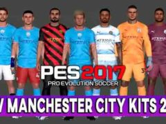 PES 2017 Manchester City Kits 2022-23