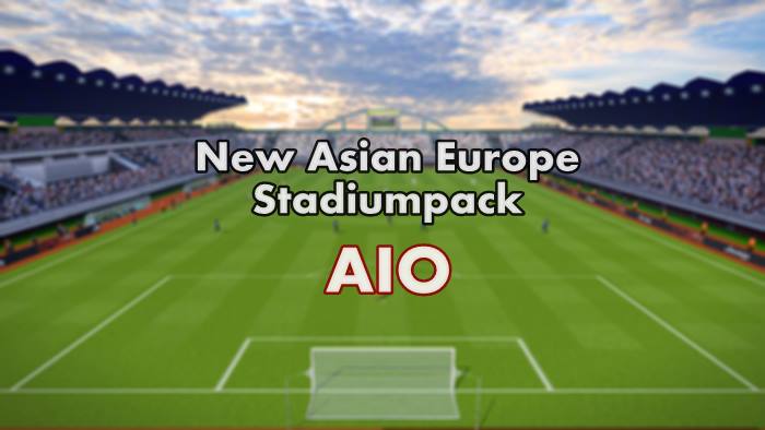 PES 2017 New Asian Europe Stadiumpack AIO