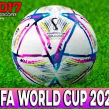 PES 2017 New FIFA World Cup 2022 Ball