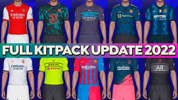 PES 2017 New Kitpack 2021-22 Full Update