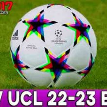 PES 2017 New UCL Ball Season 2022-23
