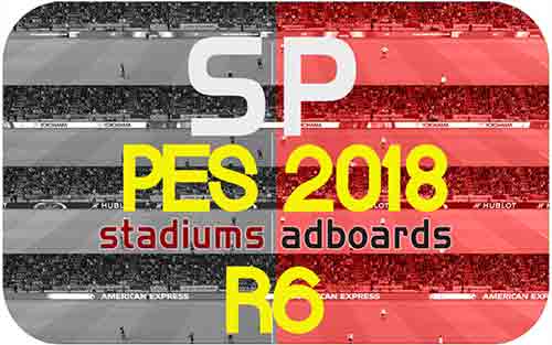 PES 2018 SmokePatch Stadiums Adboards R6