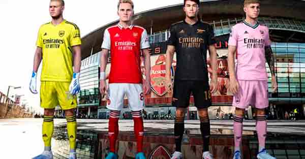 PES 2021 Arsenal 22/23 Kits For SMK