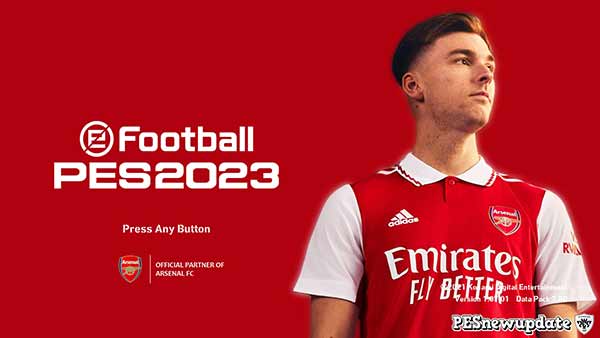 PES 2021 Menu Arsenal FC 2023