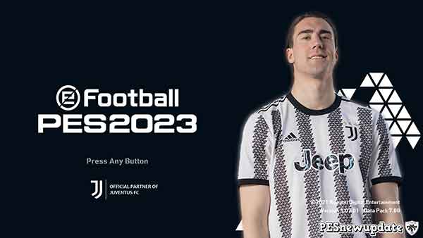 PES 2021 Menu Juventus FC 2023