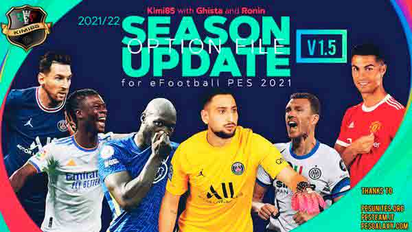 PES 2021 OF Season Update 21-22 v1.5