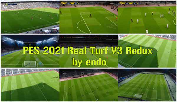 PES 2021 Real Turf V3 Redux