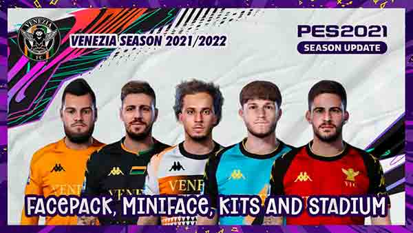 PES 2021 Venezia FC Kits 21/22 (Sider)