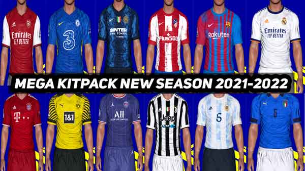PES2017 Mega Kitpack New Season 2021-22