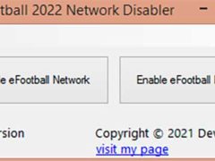 eFootball 2022 Network Disabler