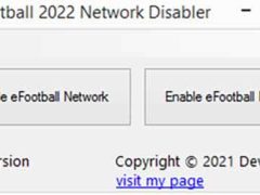 eFootball 2022 Network Disabler v2.0
