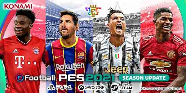PES 2021 Official Patch 1.07.02 + Data Pack 7.00 by Konami, patch