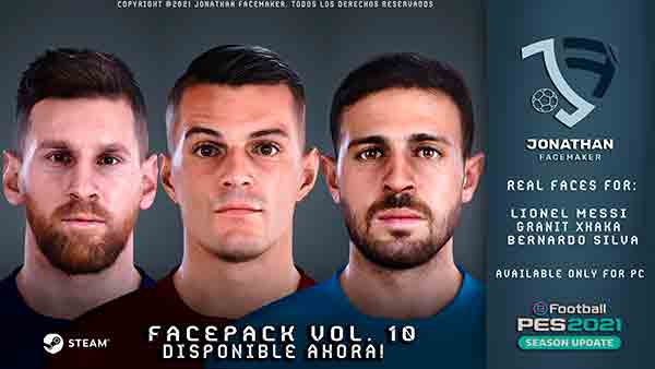 eFootball PES 2021 Facepack v10
