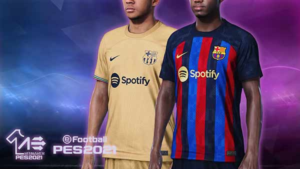 PES 2021 Barcelona Kits 2023 (PC/PS4/PS5)