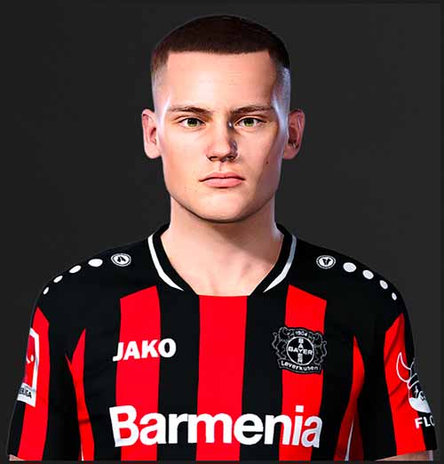 PES 2021 Florian Wirtz Face From FIFA 22