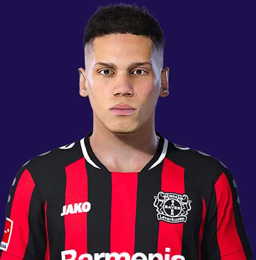 PES 2021 Paulinho Face (Bayer 04)