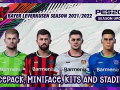 PES 2021 Bayer Leverkusen Minifaces 2022