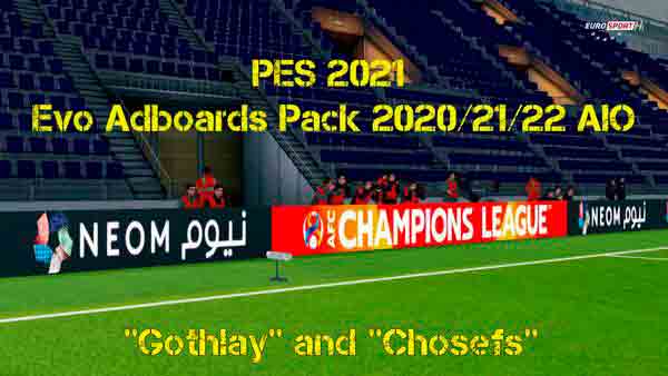 PES 2021 Evo Adboards Pack 2020/21/22 AIO