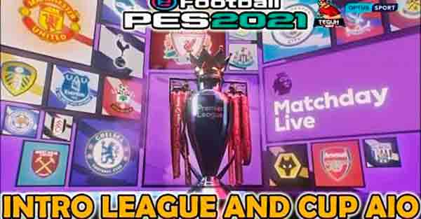 PES 2021 Intro League and Cup AIO For SMK 21.4.5