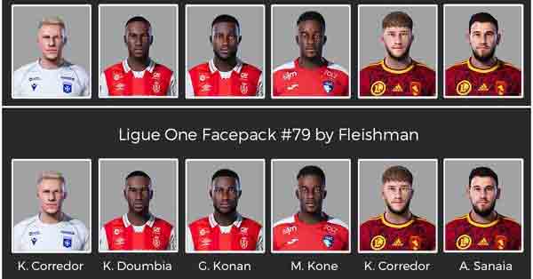 PES 2021 Ligue 1 Facepack v79