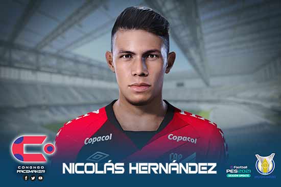 PES 2021 Nicolás Hernández Face