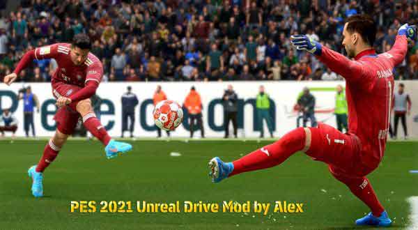 PES 2021 Unreal Drive Mod