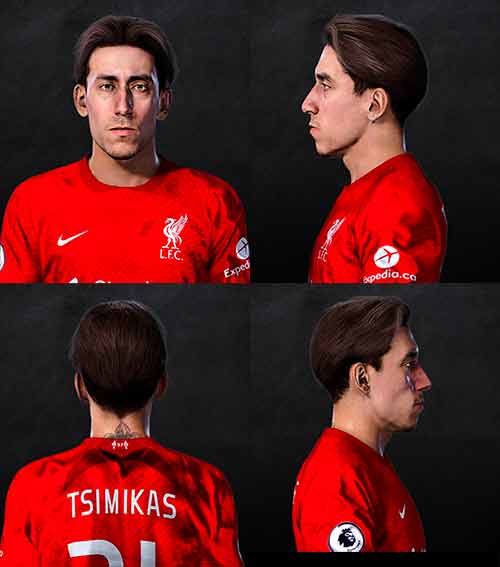 PES 2021 Kostas Tsimikas New Look