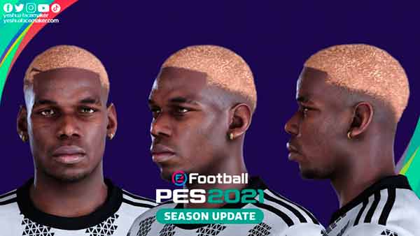PES 2021 Paul Pogba With Orange Hair1