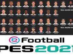 PES 2021 Real Madrid New Minifaces 2022