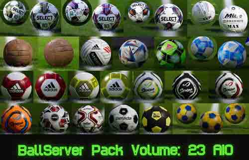 PES 2021 Ball Server Pack v23 AIO