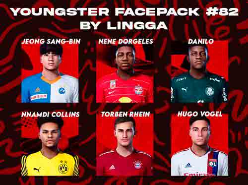 PES 2021 Youngster Facepack v82