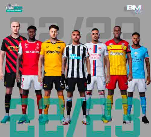 PES 2021 New Season Kits 2022-23 v7