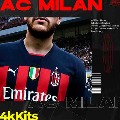 PES 2021 4K Kits Milan Season 202