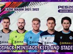 PES 2021 SS Lazio Kits 2021/22 (Sider)
