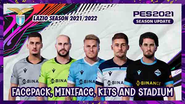 PES 2021 SS Lazio Kits 2021/22 (Sider)