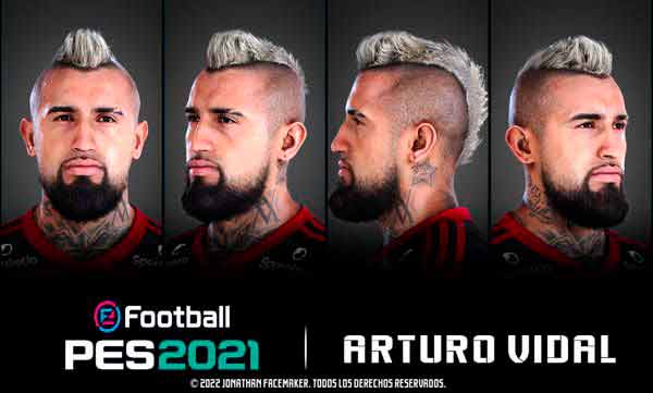 PES 2021 Hair & Face Arturo Vidal