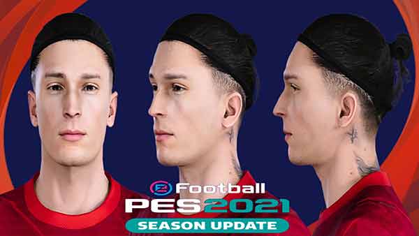 PES 2021 Darwin Núñez Face #11.07.22 by SR Facemaker, patch