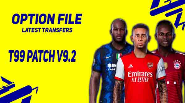 PES 2017 t99 Patch v9.2 OF #30.06.22