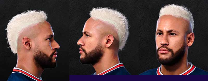PES 2021 Neymar Fix White Hair