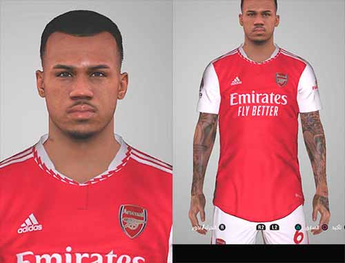 PES 2017 Gabriel Magalhães 2022 by Prince shieka, patch