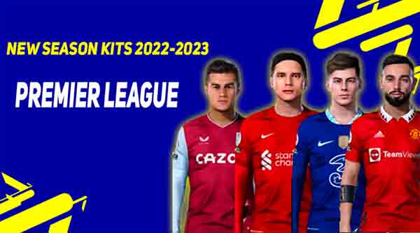 PES 2017 New EPL Kits 2022-2023
