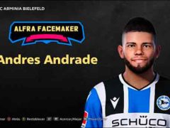 PES 2021 Andrés Andrade Face