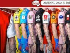 PES 2021 Arsenal EPL Kits Season 2022-23