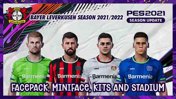 PES 2021 Bayer 04 Leverkusen Kits 2021/22