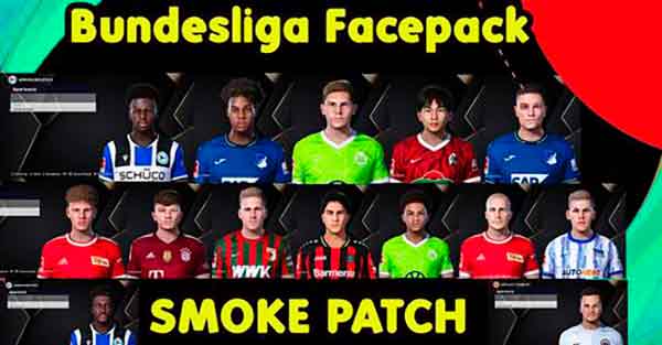PES 2021 Bundesliga Facepack for Smoke 21.4.5
