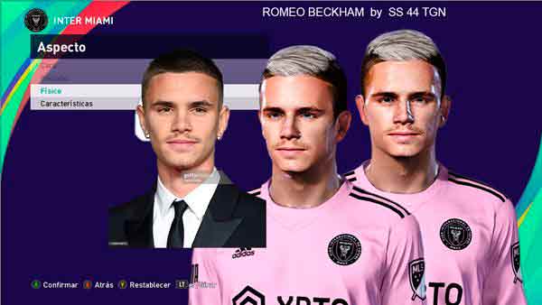 PES 2021 Romeo James Beckham by ss44, patches and mods