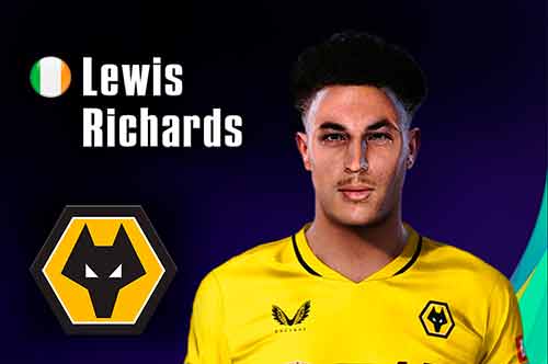 PES 2021 Lewis Richards Face