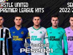 PES 2021 Newcastle EPL Kits Season 2022-2023